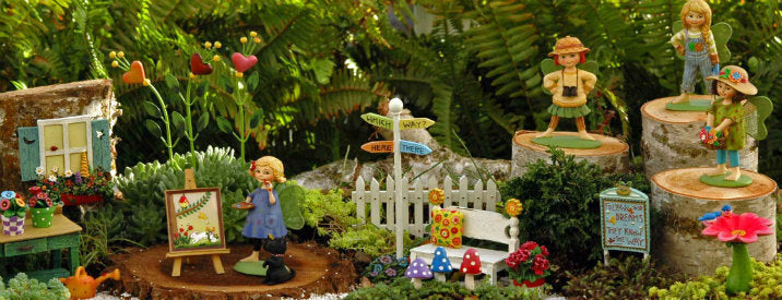 Fairy Gardening +  Mary Engelbreit = MERRIMENT