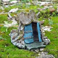 Fairy Garden Houses With Hinged Doors