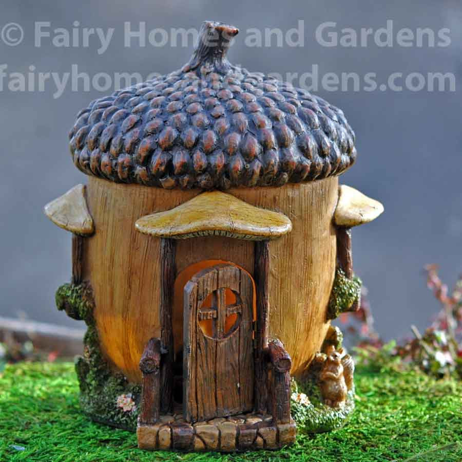 Acorn Fairy House