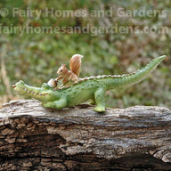 Chompie the Gator with Squirrel Collectible 