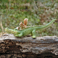 Chompie the Gator with Squirrel Collectible 