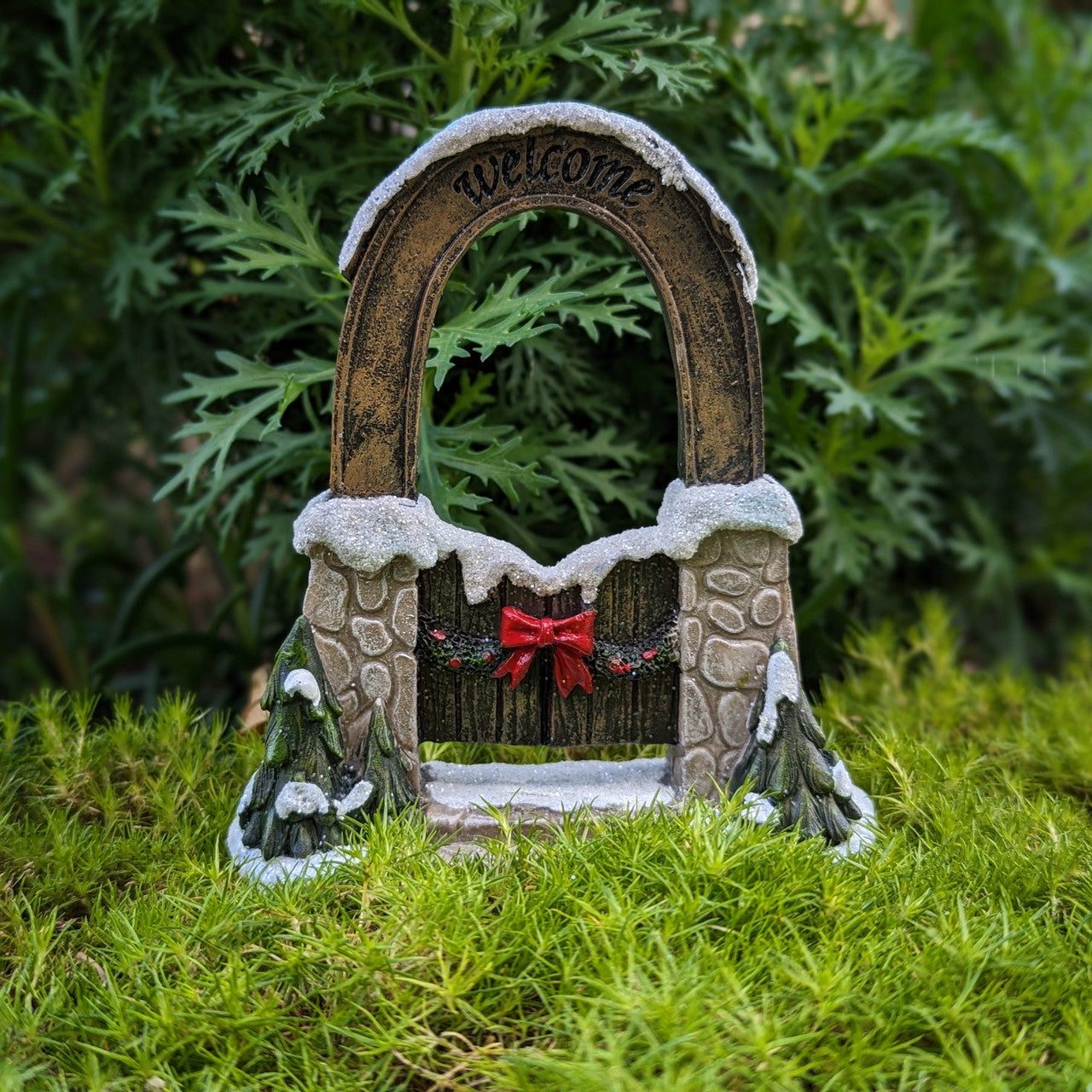 Christmas "Welcome" Arch