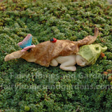 Sleeping Fairy Baby with Butterfly