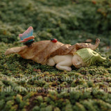 Sleeping Fairy Baby with Butterfly