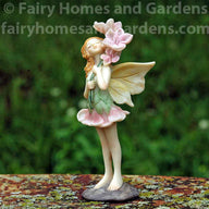 Flower Fairy Esther Holding Flowers Collectible Figurine