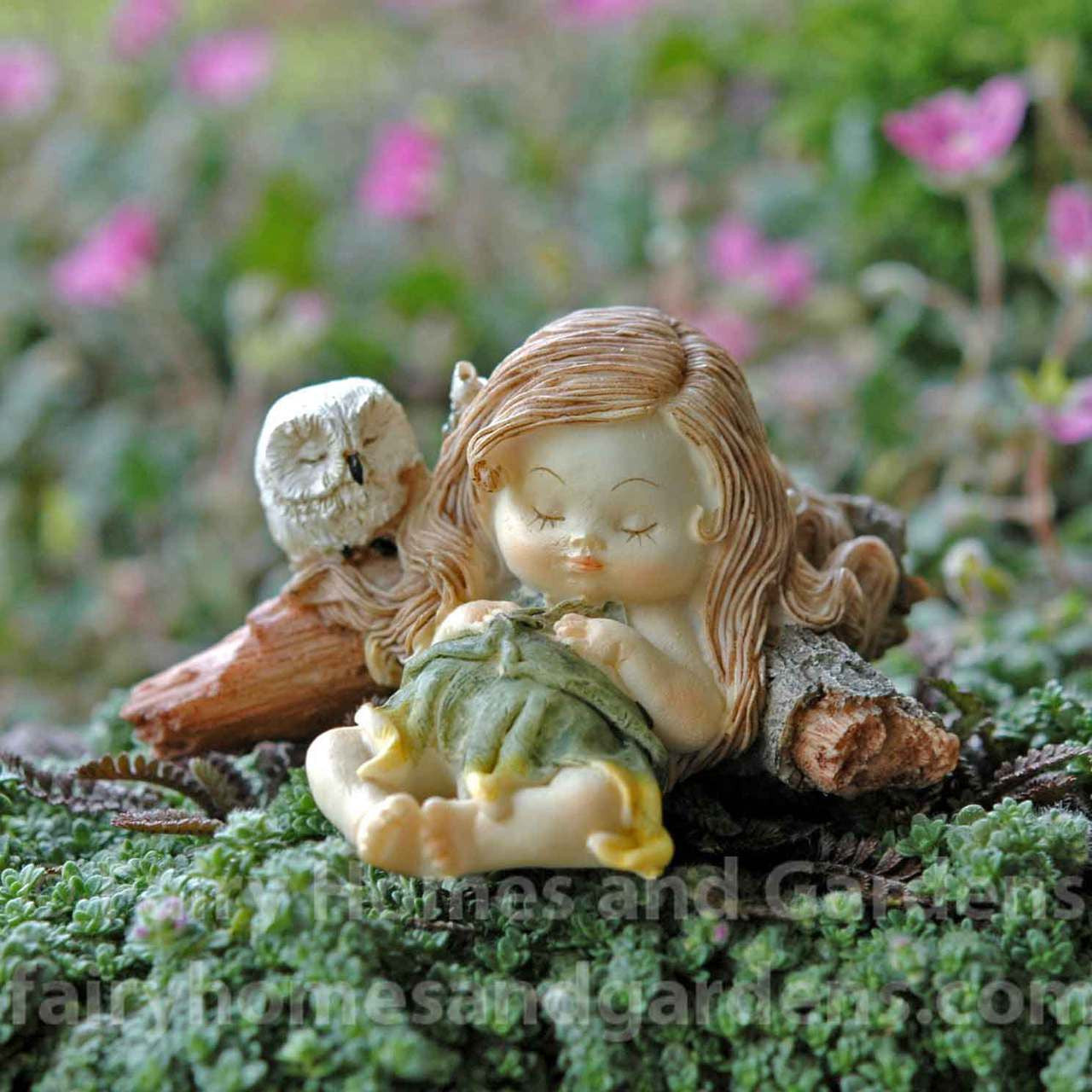Little Fairy with Tiny Pet Owl