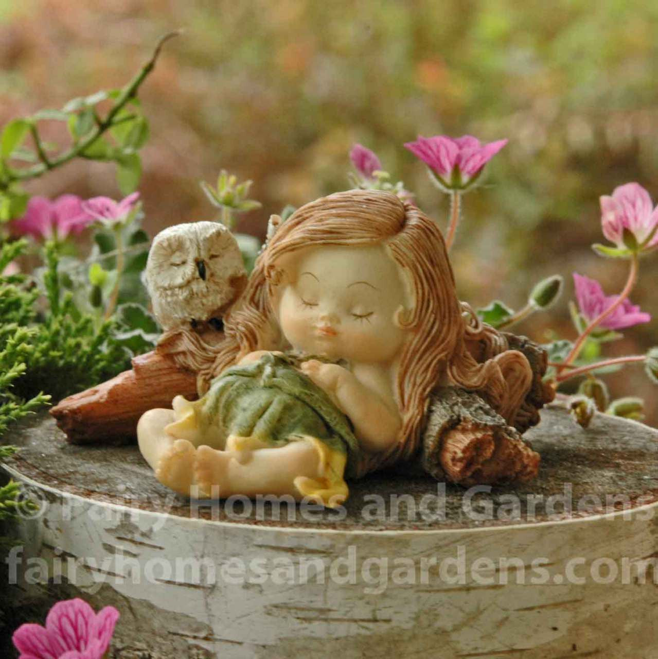 Little Fairy with Tiny Pet Owl