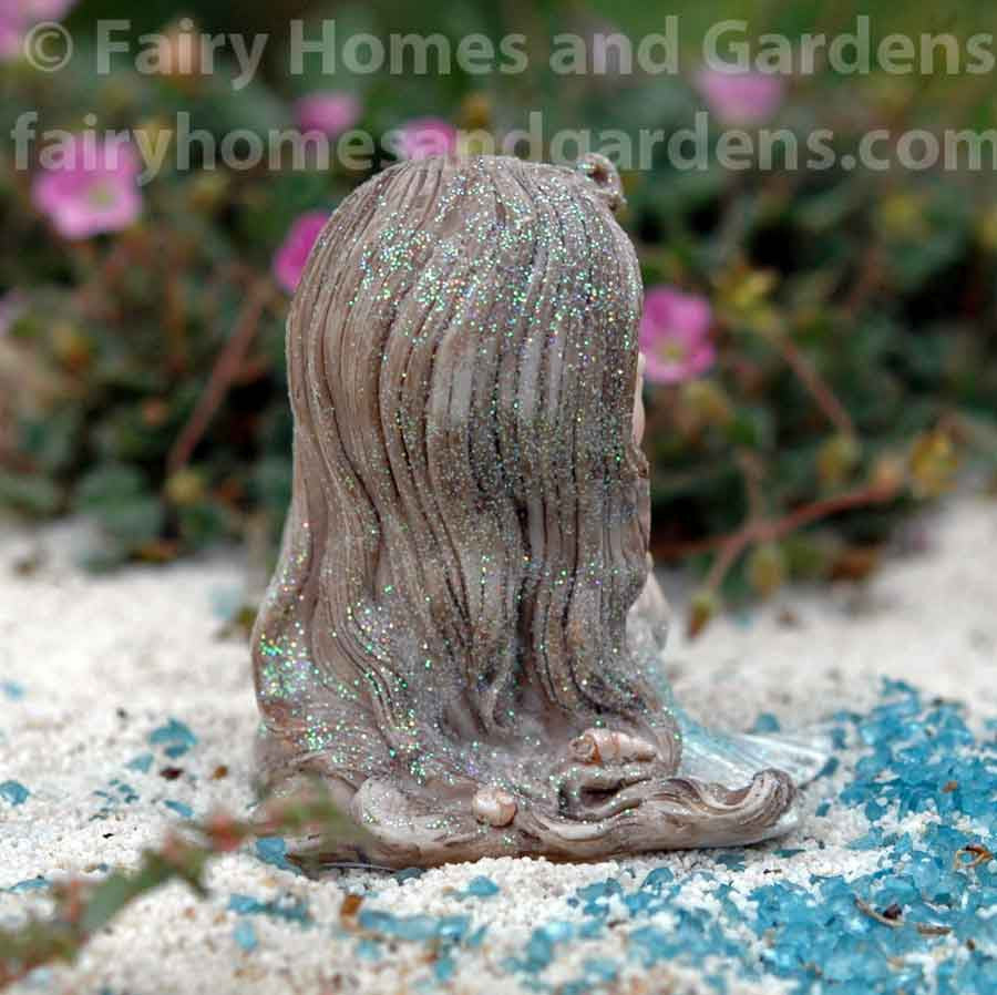 Little Glitter Mermaid - Back View