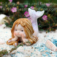 Little Glitter Mermaid Reclining