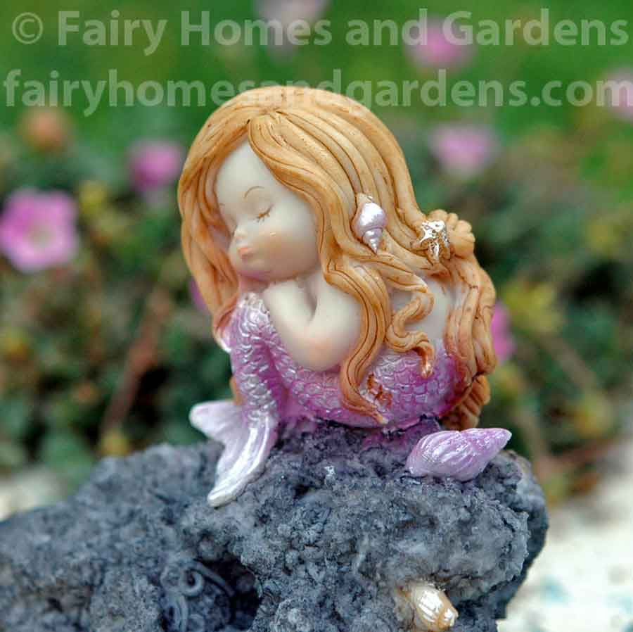 Little Mermaid in Thought - Close Up View