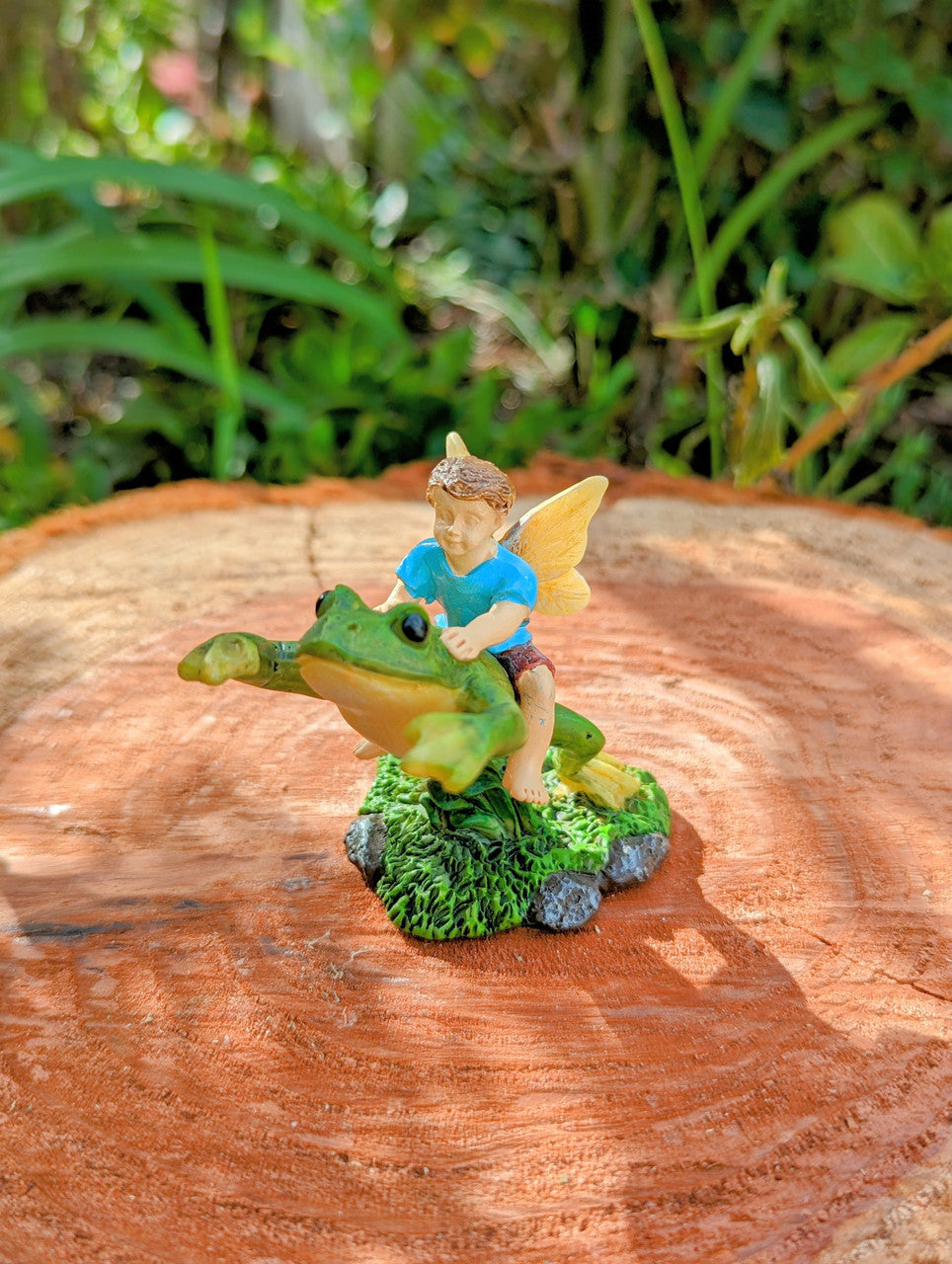 Fairy on Leaping Frog