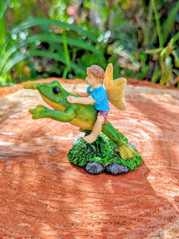 Fairy on Leaping Frog