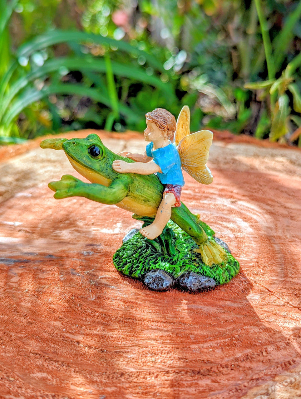 Fairy on Leaping Frog