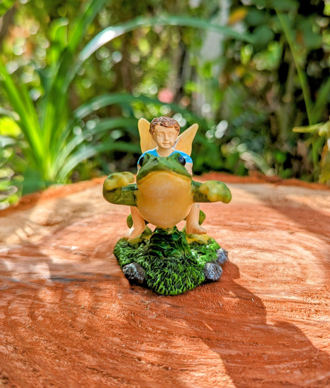 Fairy on Leaping Frog