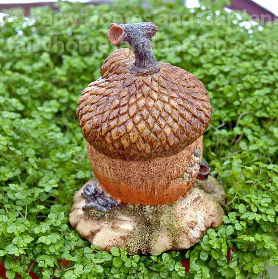 Miniature Acorn Fairy House