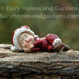 Christmas Baby in Santa Suit