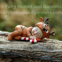 Christmas Baby in Reindeer Suit