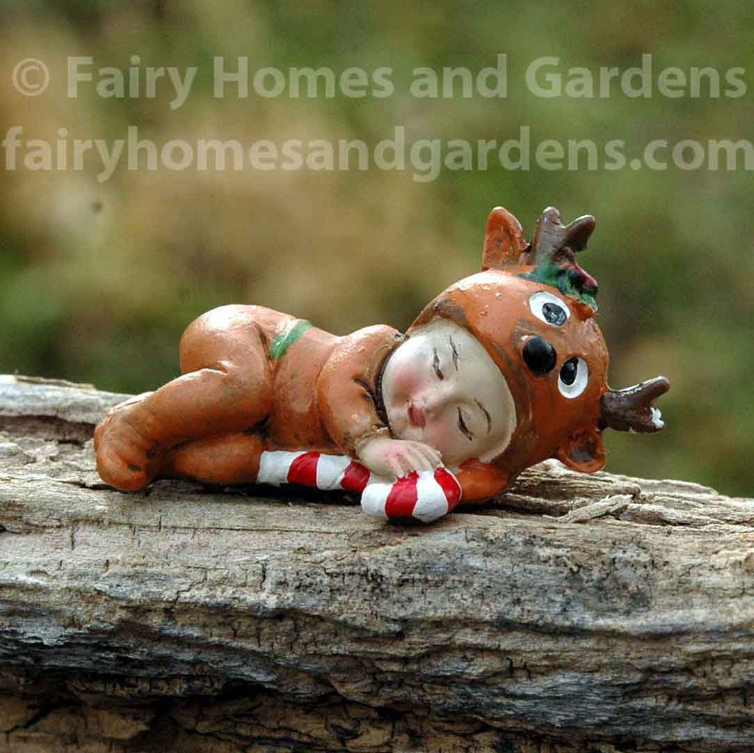 Christmas Baby in Reindeer Suit