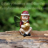 Miniature Christmas Fairy with Ornament