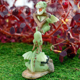 Miniature Digging Dragons Figurine - Alternate View