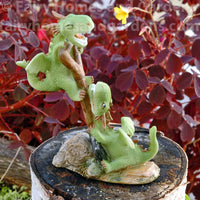 Miniature Digging Dragons Figurine