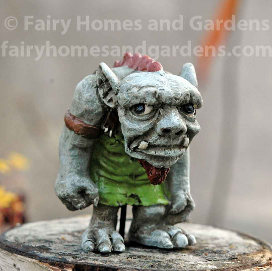 Miniature Troll Character "Harley"