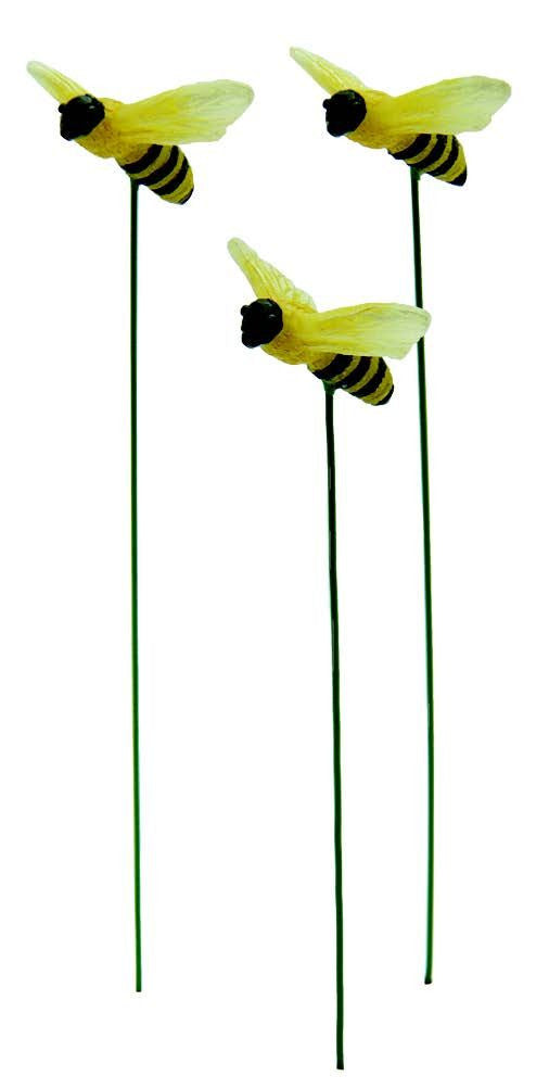 Miniature Glow-In-The-Dark Bees - Set of Three