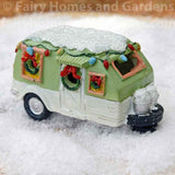 Miniature LED Christmas Camper