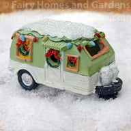 Miniature LED Christmas Camper