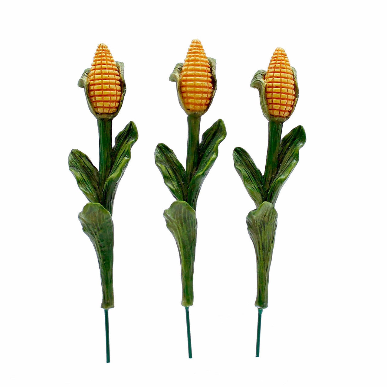 Miniature Stalks of Corn - Set of Three