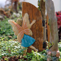 Peek-a-Boo Fairy Door with Door Open Wide