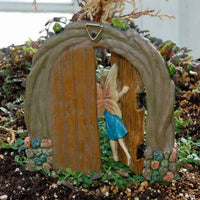 Peek-a-Boo Fairy Door - Back View