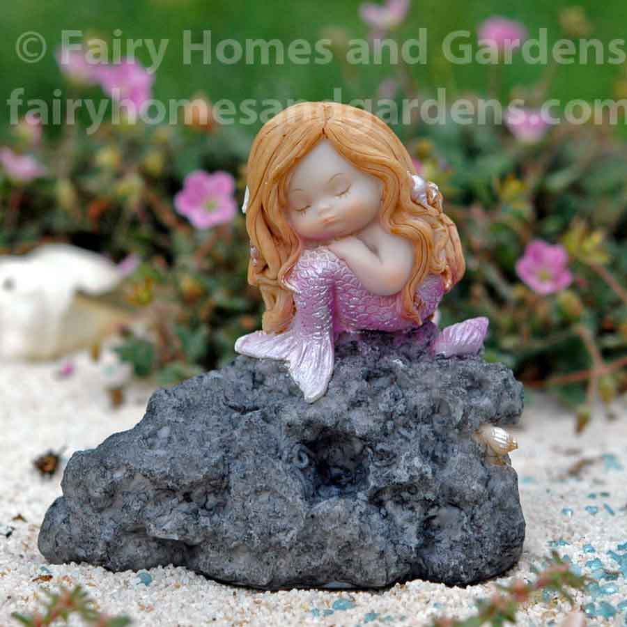 Top Collection Mermaid on Black Rock