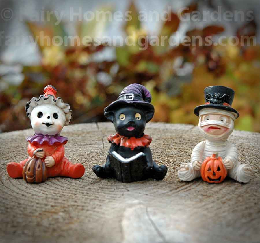 Trick or Treat Babies Figurines - Set of Three