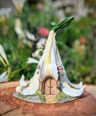 white lily house White Lily Fairy House