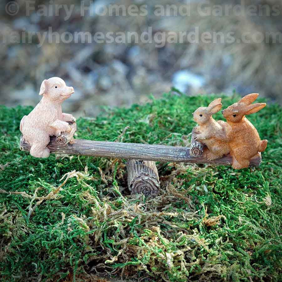 Woodland Knoll Buddies on Teeter Totter
