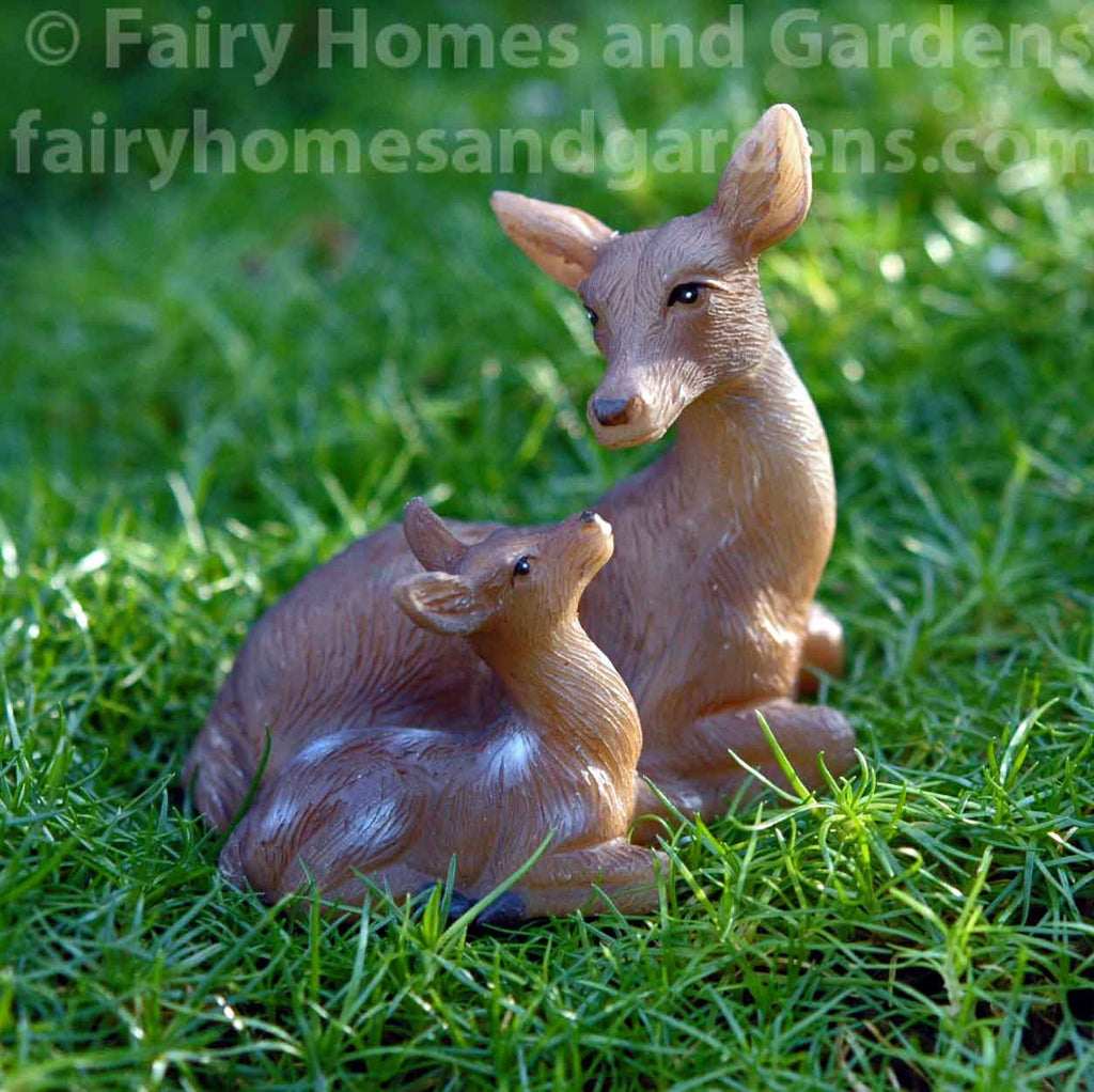 Miniature Woodland Animals | Woodland Knoll Miniatures – Fairy Homes ...