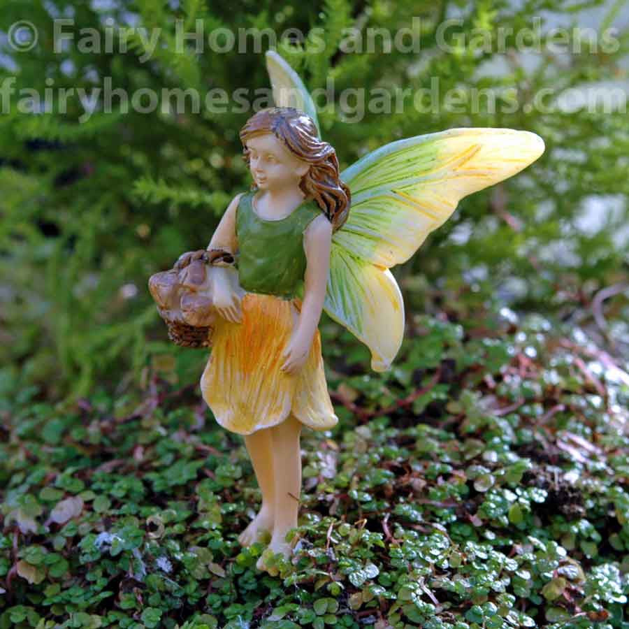 Woodland Knoll Fairy | Miniature Fairy Figurines – Fairy Homes & Gardens