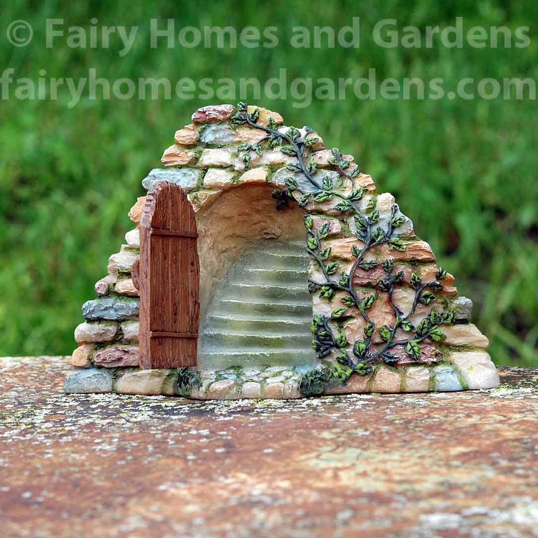 Woodland Knoll Hidden Stairs Doorway - Door Open