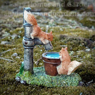 Woodland Knoll Squirrels at Play - Alternate View