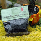 Black Fairy Glass with Pumpkin Teacup