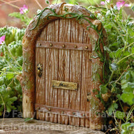 Miniature Fairy Door with Mail Slot