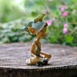 Pixie Meditating With Tiny Frog