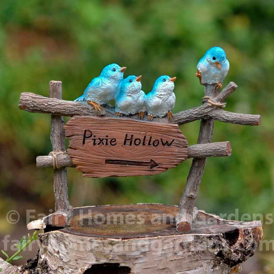 Pixie Hollow Sign