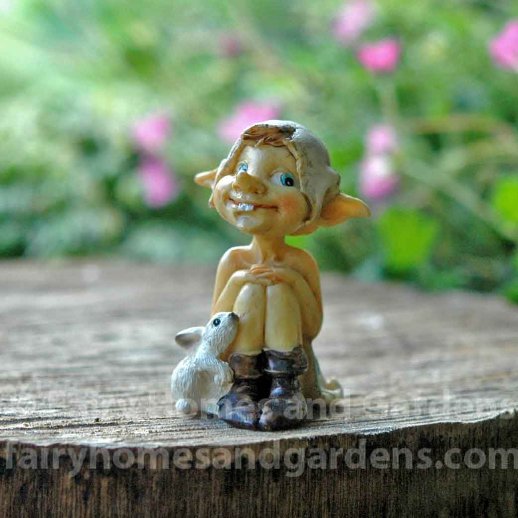 Miniature Pixie With Tiny Bunny