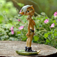 Skinny Pixie with Tiny Pet Owl