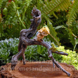 Miniature Garden Sprite with Tree Frog