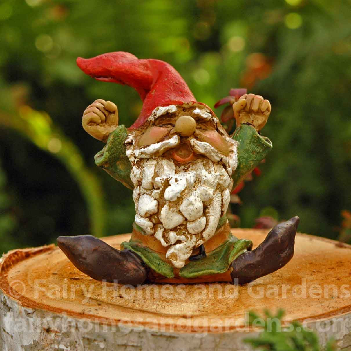 Miniature Yawning Gnome